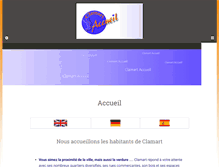 Tablet Screenshot of clamartaccueil.org